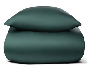Bambus sengetøj - 140x200 cm - Grønt sengetøj - Dynebetræk i 100% Bambus - Nature By Borg