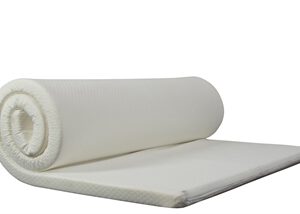 Topmadras 90x200 cm - Basis purskum topmadras til enkelt seng - Højde 4 cm. - Middel hårdhed - In Style