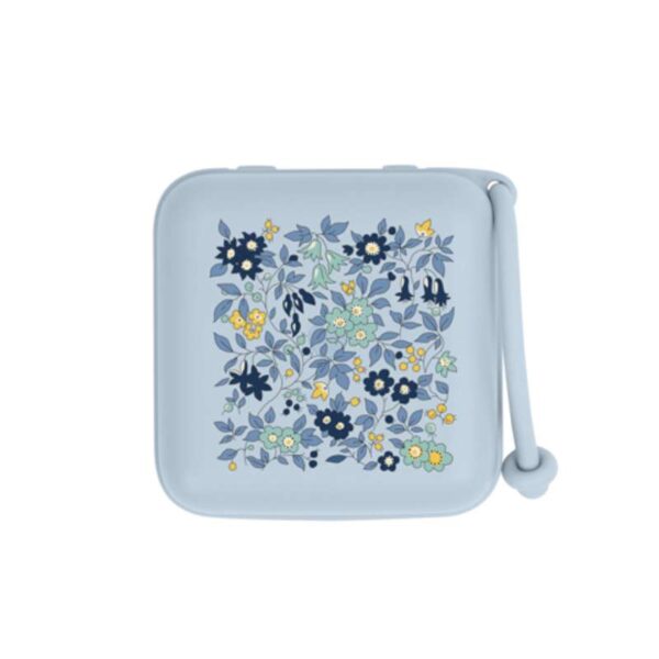 BIBS Accessories Pacifier Box - Sutteboks - Liberty - Chamomille Lawn/Baby Blue