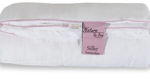 Baby dyne - Silkedyne - 70x100 cm - Helårs babydyne med silke og bambus - Nature By Borg