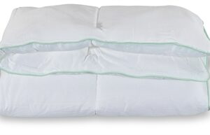 Bambus sommer babydyne 70x100 cm - Sommerdyne med ekstra blød bambus og dunfiber - Borg Living