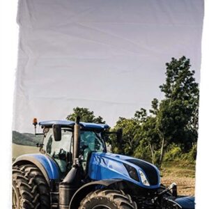 Børnesovepose - Med blå traktor - 70x140 cm - vandafvisende