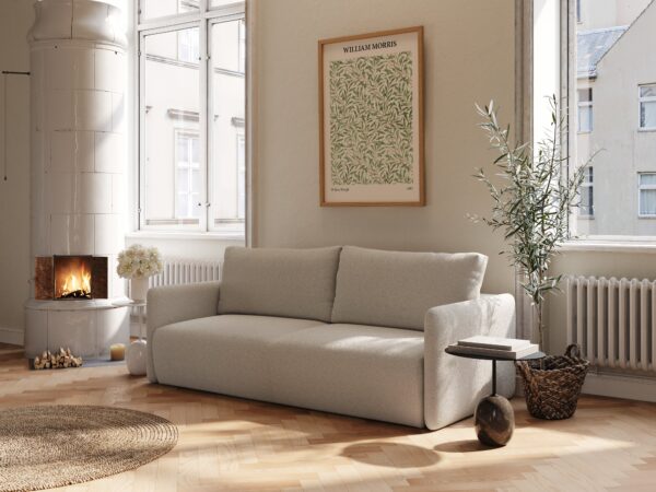 Cora | 140x200 | Bouclé Beige | 539