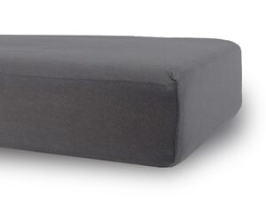 Stræklagen 70x140 cm - Gråt jersey lagen til juniorseng