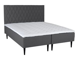 Boxmadras 160x200 cm - Favorit - Dobbeltseng Inkl. topmadras og ben - Ekstra komfort