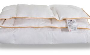 Baby sommerdyne - 100% Rene hvide moskusdun - 70x100 cm - Let og luftig dundyne til baby fra Borg Living