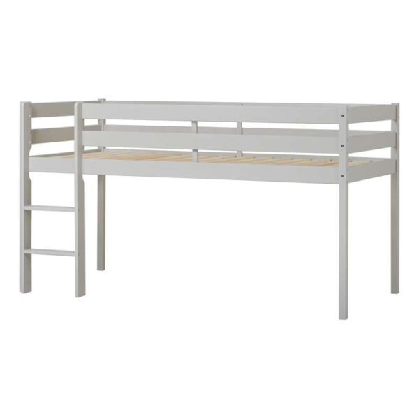 Hoppekids ECO Comfort - Halvhøj Seng - Flere Størrelser - Dove Grey