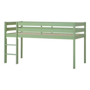 Hoppekids ECO Comfort - Halvhøj Seng - Flere Størrelser - Pale Green