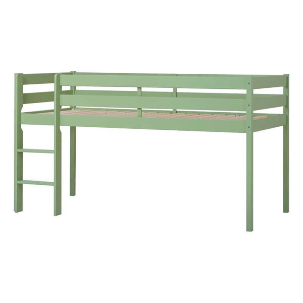 Hoppekids ECO Comfort - Halvhøj Seng - Flere Størrelser - Pale Green