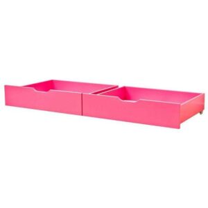 Hoppekids ECO Dream - My Color Skuffesæt på Hjul - 2 stk. (Flere Størrelser) - Pink