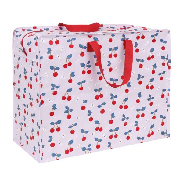 A Little Lovely Company XL Opbevaringstaske - Cherries