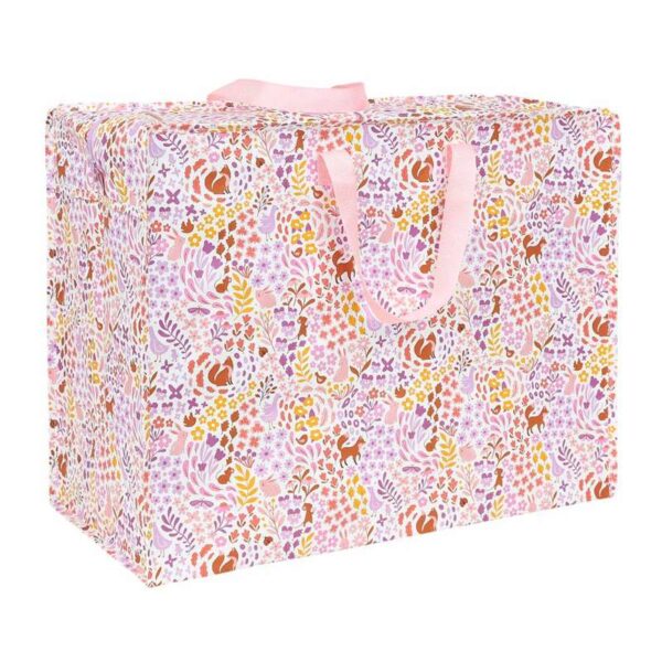 A Little Lovely Company XL Opbevaringstaske - Flower Garden