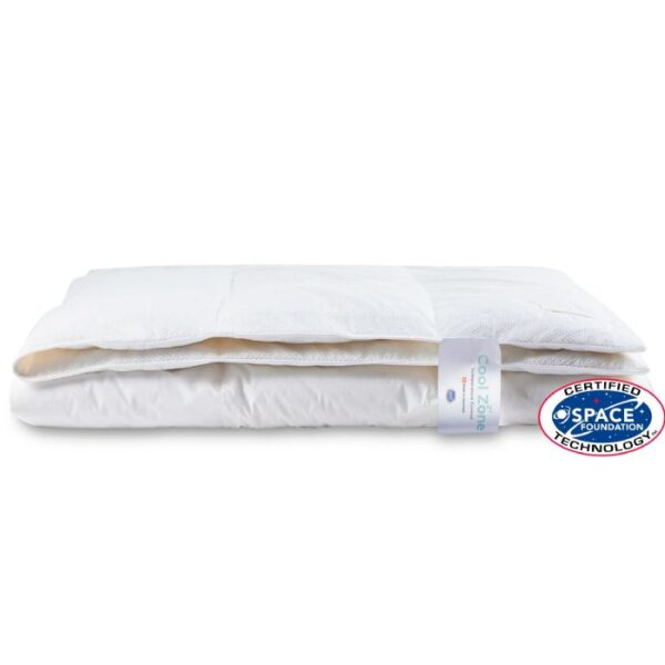 Dobbelt sommer dyne 240x220 cm - Cool Zone - Outlast technology dyne - Kølig dundyne - Cool zone Temperature Control