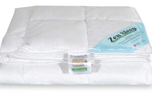Dobbeltdyne 200x200 cm - Sommer dobbeltdyne med moskusdun - Zen Sleep Let og sval sommerdyne