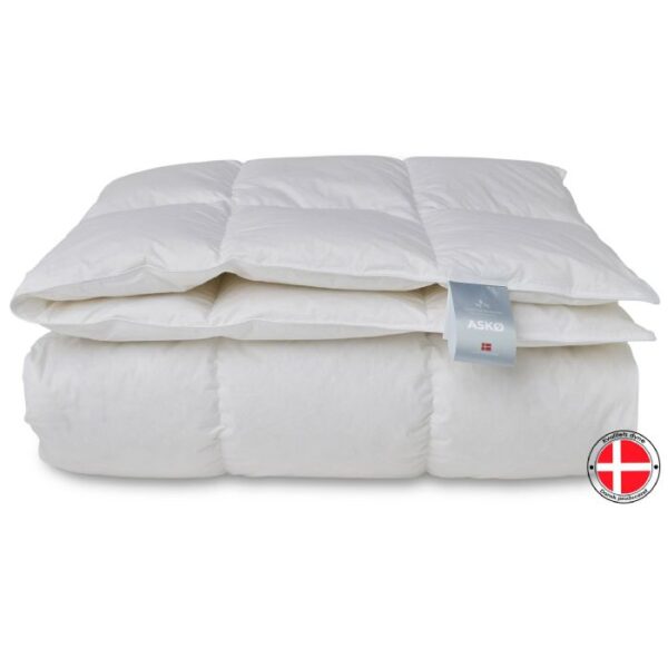 Dyne 140x200 cm med moskusdun - Vinterdyne - Askø dynen - Quilts Of Denmark dyner