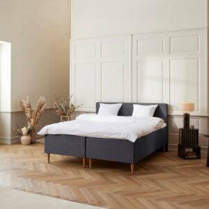 Fabrikkens - Luksus | Boxmadras (Antracit) 180x200 cm.