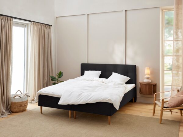 Fagmandens - Komfort | Boxmadras (Sort) 180x200 cm.