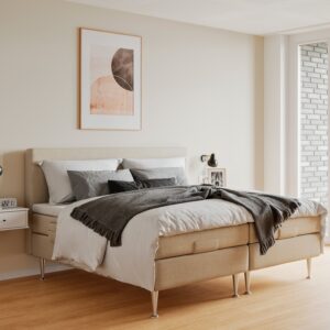 Fagmandens - Platin | Elevation (Sand) 180x210 cm.