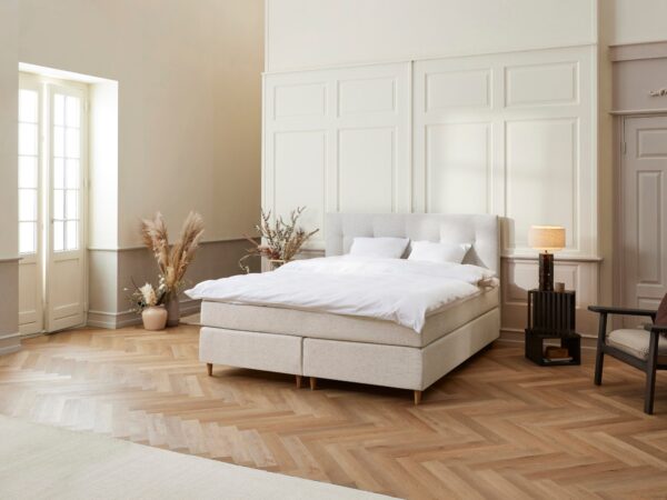 Fagmandens - Platin | Kontinental (Sand) 180x210 cm.