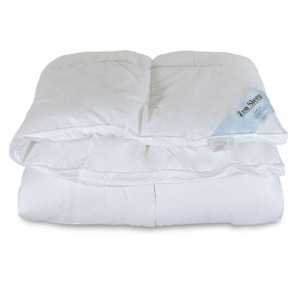 Fiberdyne med dunfibre - Sval helårsdyne - Allergivenlig dyne - Zen Sleep
