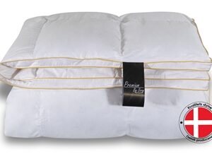 Gåsedunsdyne 140x220cm - Luksus vinterdyne med gåsedun - Premium By Borg - Gulddynen ekstra varm