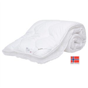 Høie dyne 140x220 cm - Vinterdyne som fiberdyne - Tyk dyne med 2 lag / Termodyne - Høie Gemini varm dyne