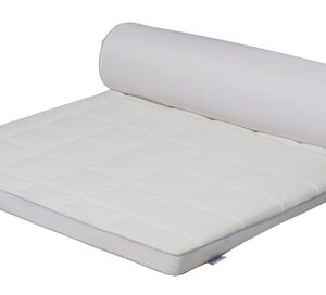 Latex U-split topmadras - 180x200 cm - 5 cm høj - Latex & naturlatex - Zen sleep topmadras til elevationsseng