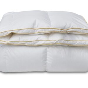 Luksus gåsedunsdyne dobbeltdyne - Helårsdyne 200x200 cm med 100% gåsedun - Borg Living Gulddynen