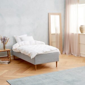 Monark - Kølende | Boxmadras (Lysegrå) 90x210 cm.