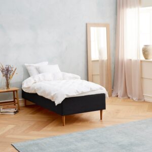 Monark - Kølende | Boxmadras (Sort) 90x210 cm.