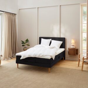 Monark - Komfort | Elevation (Sort) 120x200 cm.