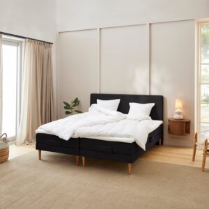 Monark - Komfort | Elevation (Sort) 180x200 cm.