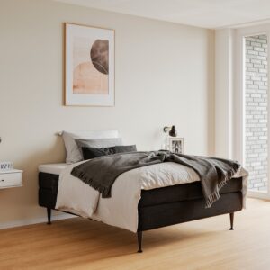 Monark - Platin | Elevation (Sort) 140x200 cm.