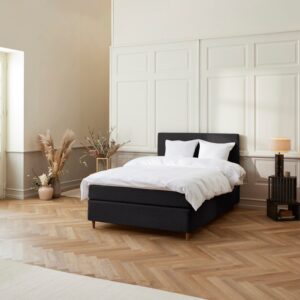 Monark - Platin | Kontinental (Sort) 140x200 cm.