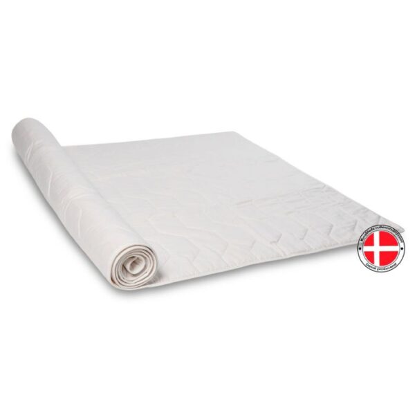 Rullemadras - 120x200 cm - 100% bomuld - Dansk produceret - Madrasbeskytter - LIXRA