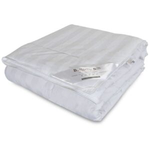 Silke helårsdyne - 100% mulberry silke - Bomulds cambric - Butterfly Silk