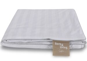 Sommer silkedyne - 100% Mulberry silkefyld - 140x200 cm - Temperaturregulerende sommerdyne fra Borg Living