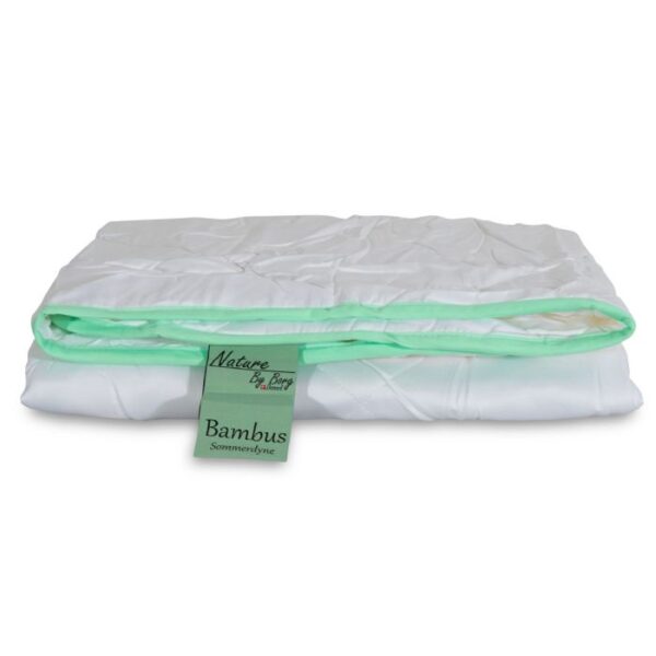 Sommerdyne 140x200 cm - Bambus sommer dyne - Nature By Borg dyne med bambus