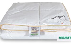 Sommerdyne - 200x200 cm - Dobbeltdyne med 100% gåsedun - Borg Living let sommerdyne