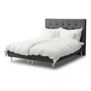Boxmadras 160x200 cm - Favorit - Dobbeltseng Inkl. topmadras og ben - Ekstra komfort