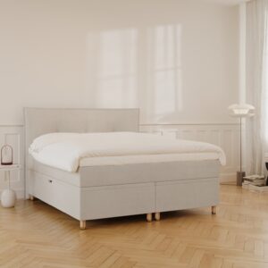 Alva Fjord Grande | 180x200 | Bouclé cream